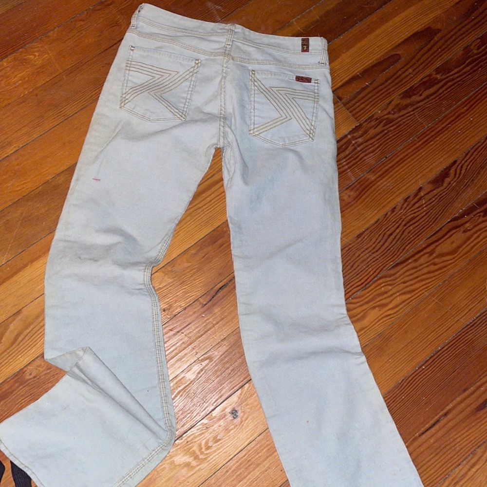 7 for all mankind women’s jr. corduroy jeans